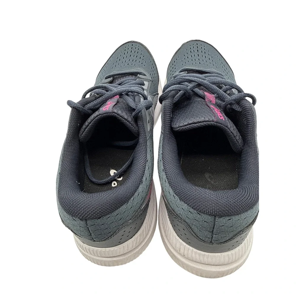 ASICS Gel-Contend 8 Running Shoes Womens 10 Grey Pink Excellent 1012B320